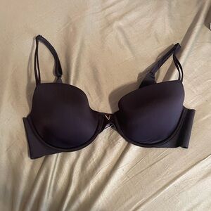 Victoria's Secret Black Bra with Gold Accent